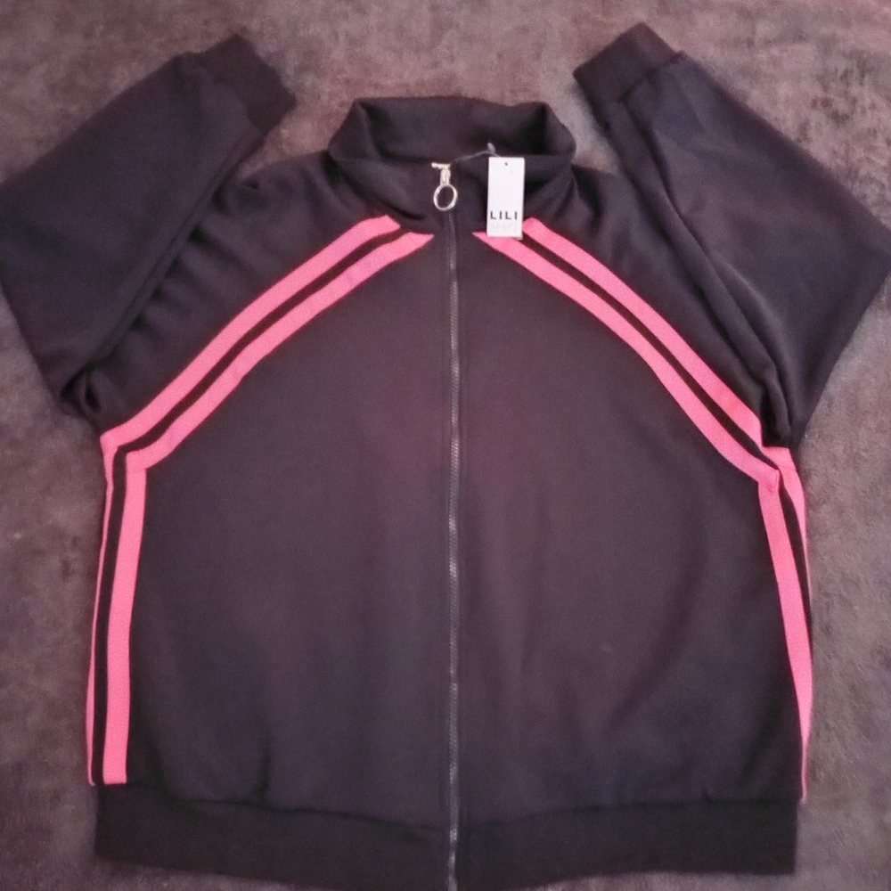 Womens athletic jacket 2X